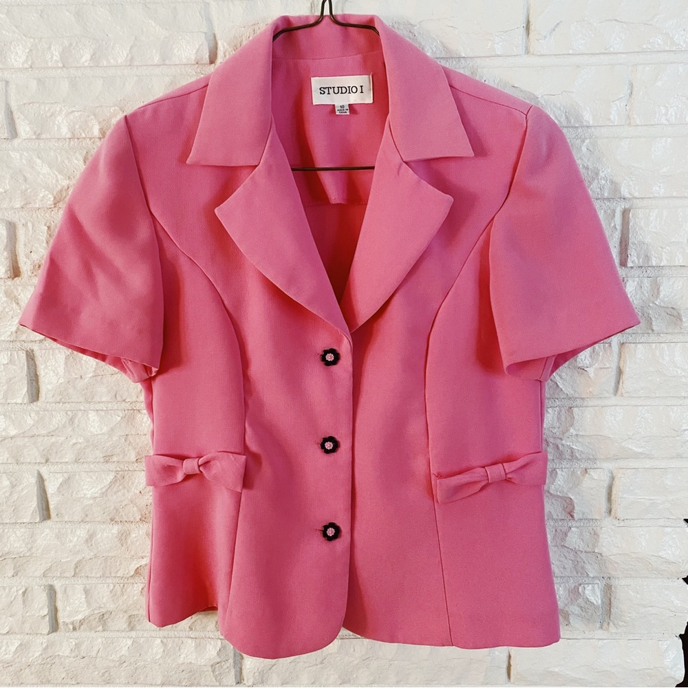 Studio I Short Sleeve Blazer
